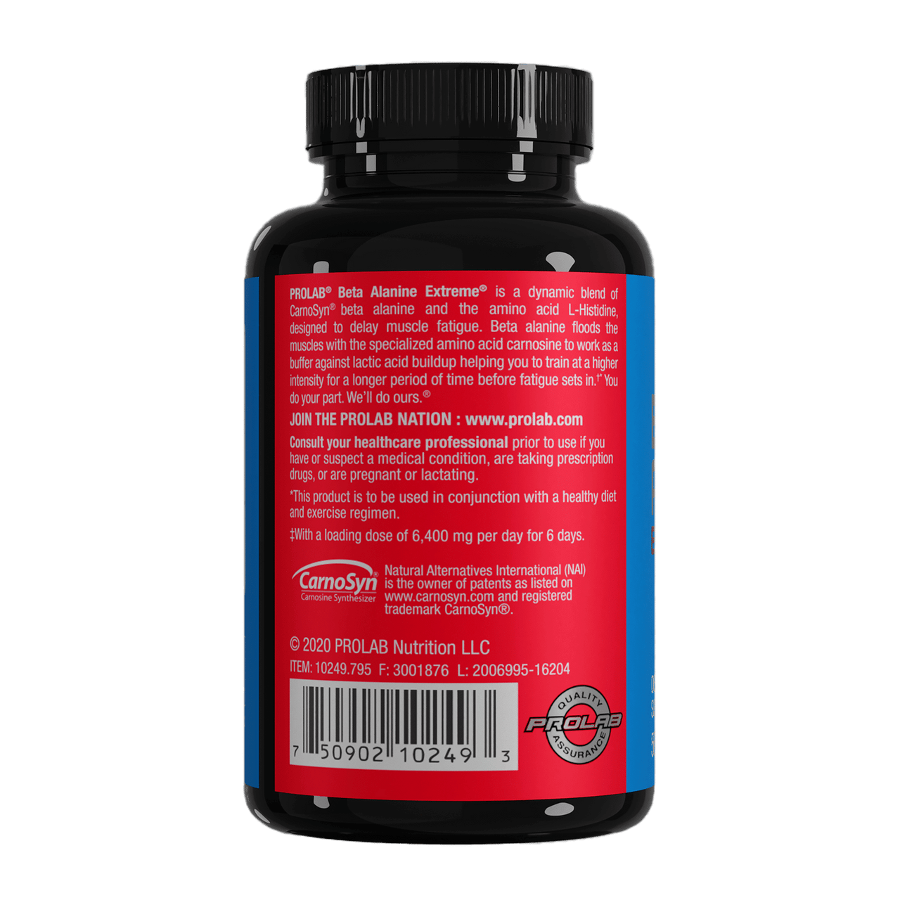 BETA ALANINE EXTREME® delays muscle fatigue and help extend high intensity training sessions with a dynamic blend of CarnoSyn® beta alanine and L-Histidine, amino acids that helps support the production of carnosine.†