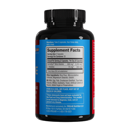 BETA ALANINE EXTREME® delays muscle fatigue and help extend high intensity training sessions with a dynamic blend of CarnoSyn® beta alanine and L-Histidine, amino acids that helps support the production of carnosine.†