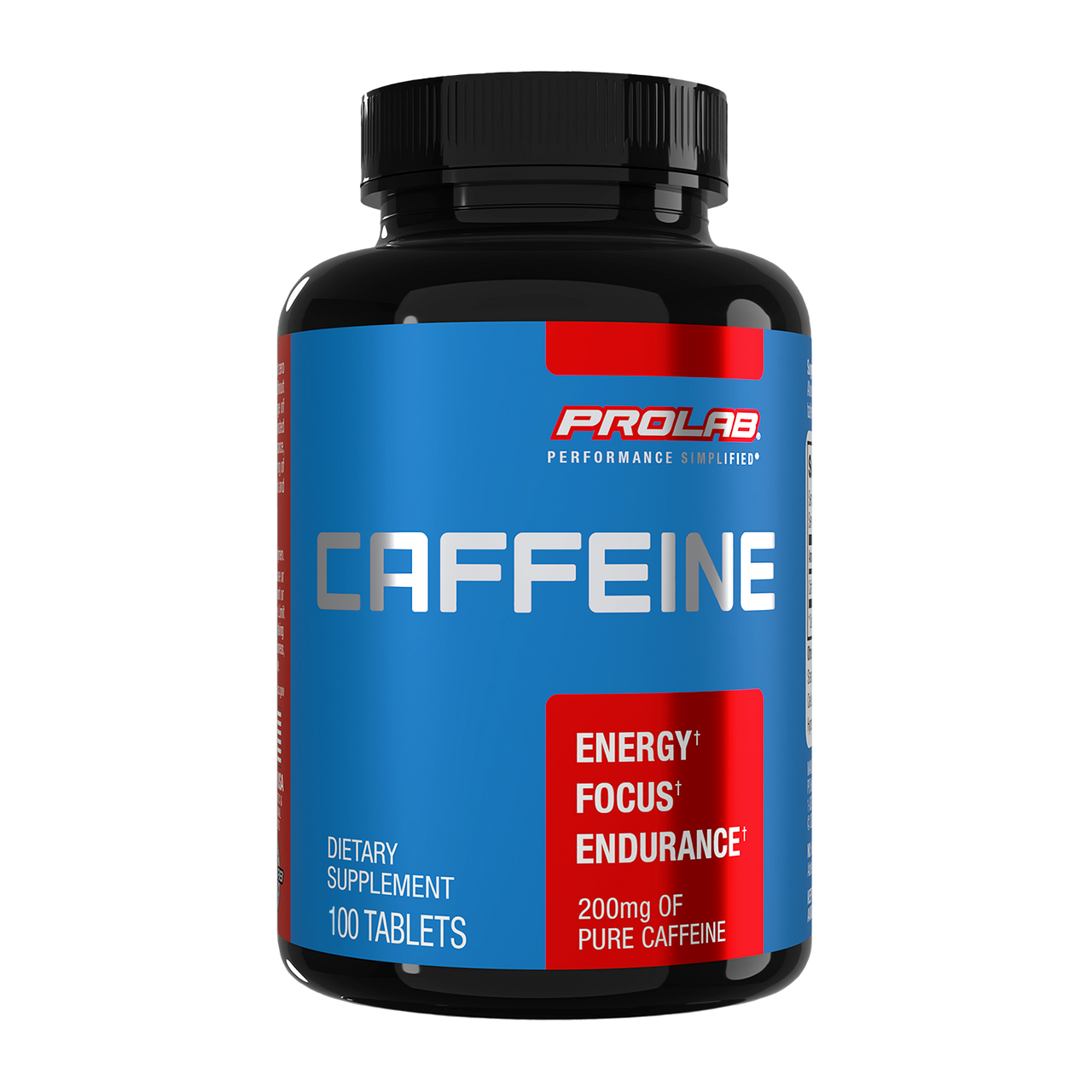 Caffeine 200mg 100 Tablets Front
