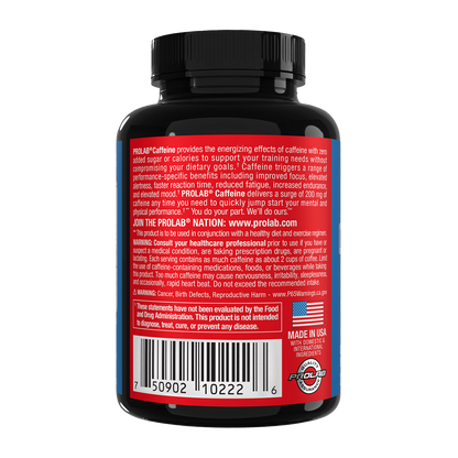 Caffeine 200mg 100 Tablets Left