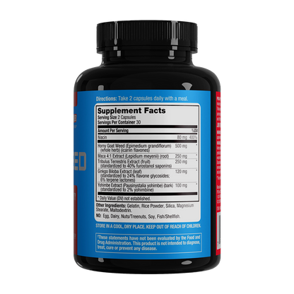 VASCULARITY. ENERGY. LIBIDO.HORNY GOAT WEED offers an exclusive formula designed to help maximize performance naturally.†