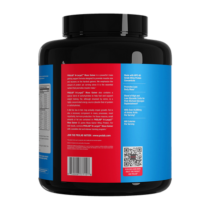 Prolab Nutrition N-Large2 Mass Gainer Chocolate Fudge Brownie Left