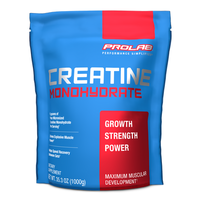 Creatine Monohydrate - pure, micronized creatine monohydrate with no fillers or additives