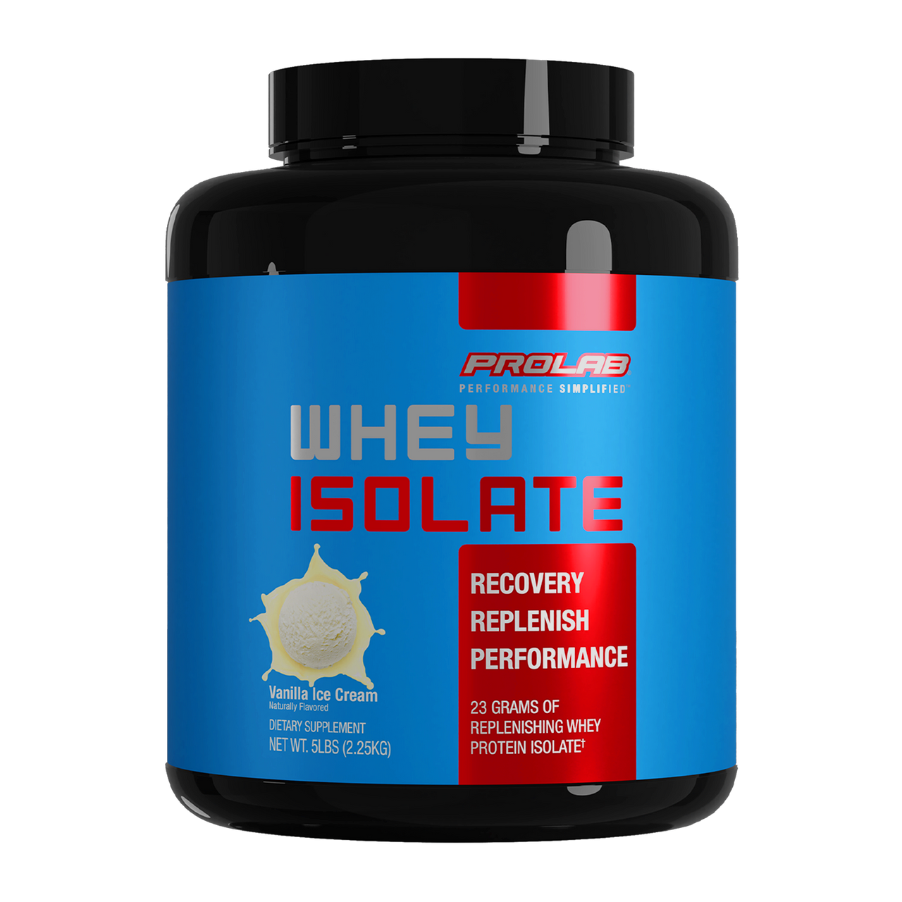 Whey Isolate Vanilla Front