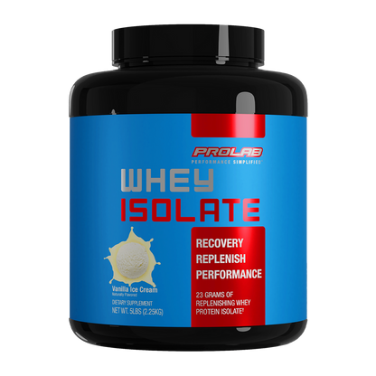 Whey Isolate Vanilla Front