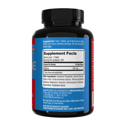 Caffeine 200mg 200 Tablets Right