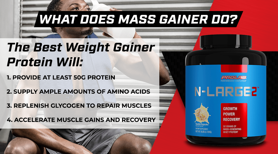 what does mass gainer do
